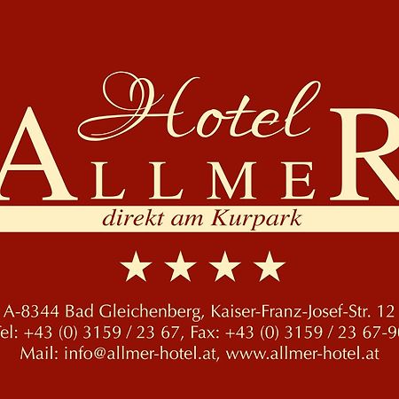 באד גלייכנברג Hotel Allmer מראה חיצוני תמונה